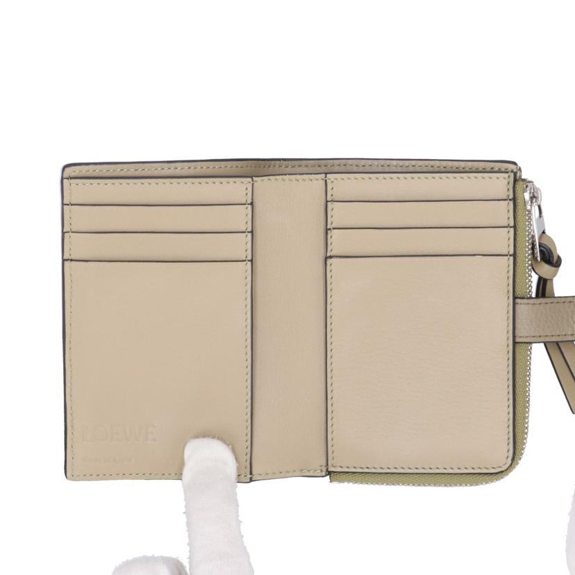 LOEWE ロエベ/スリムジップ／バイフォールドウォレット/C660P//062***/ABランク/91