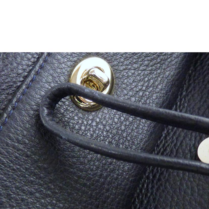 COACH ｺｰﾁ/リュックサック／ネイビー／カーフ/F37621//A16**/ABランク/64
