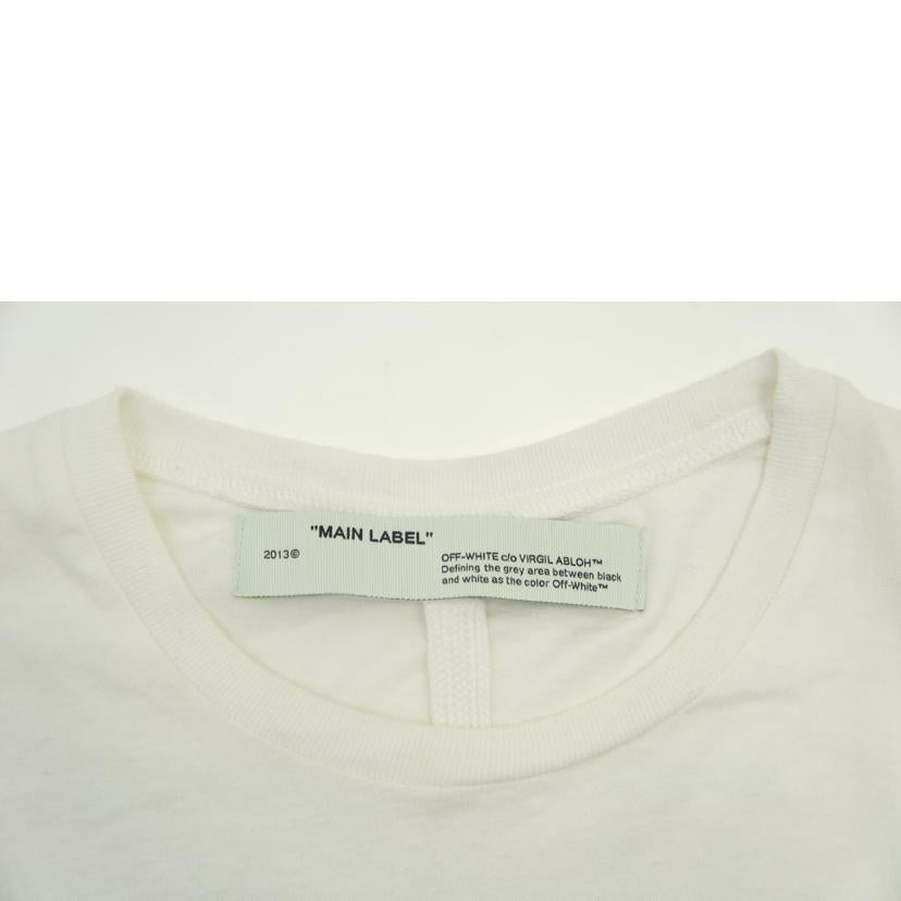 OFF－WHITE オフホワイト/PASCAL　PAINTING　ロングTシャツ／L／ホワイト/OMAB001R20185014//Bランク/01