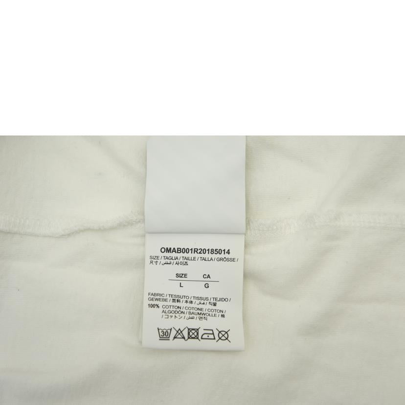 OFF－WHITE オフホワイト/PASCAL　PAINTING　ロングTシャツ／L／ホワイト/OMAB001R20185014//Bランク/01