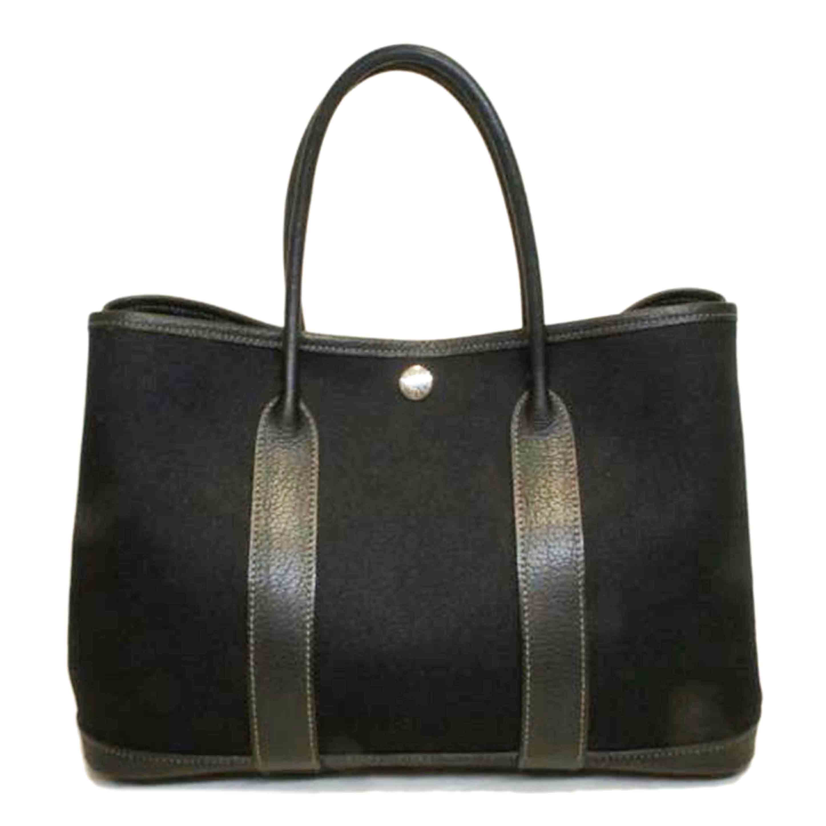 HERMES エルメス/ガーデンパーティTPM／トワルアッシュ／ノワール//□L/ABランク/92