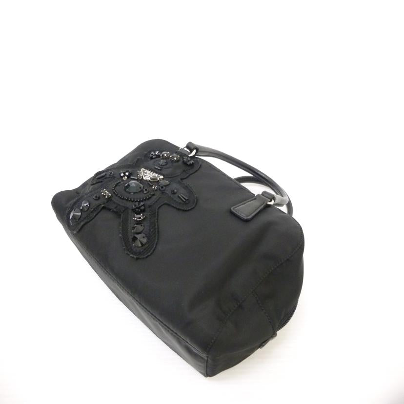 PRADA プラダ/イブニングベア／ナイロンハンドバッグ/BN1134//ABランク/88