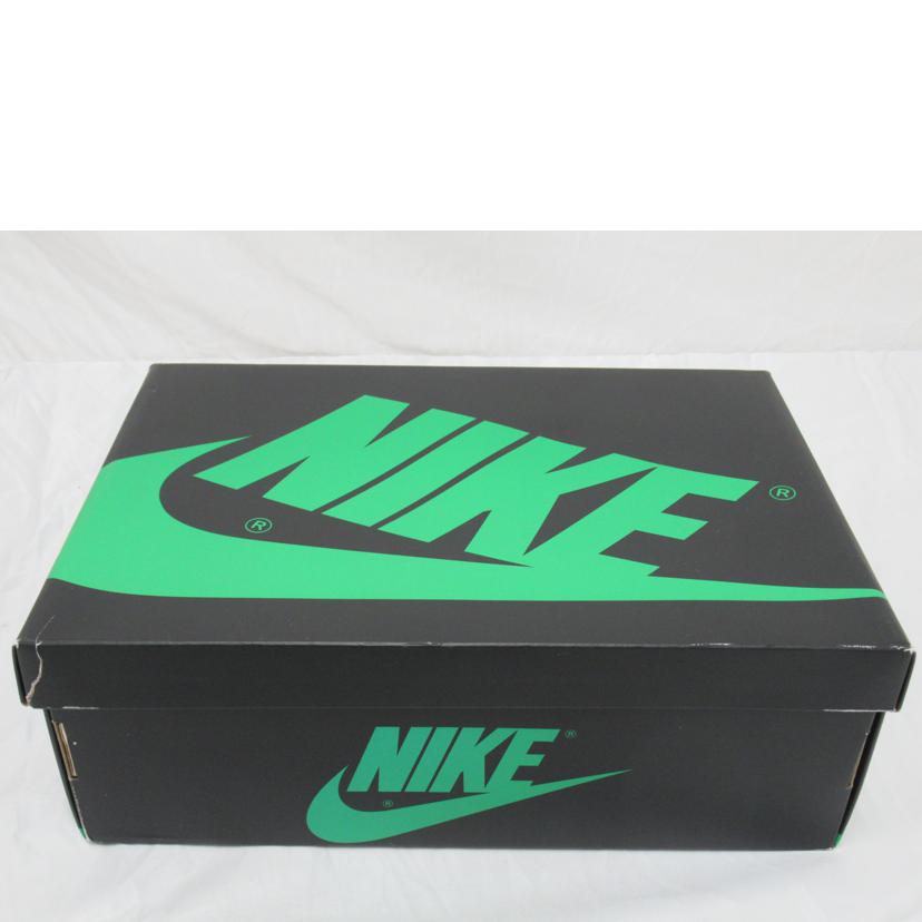 NIKE/AIR　JORDAN　1　RETRO／緑＆黒＆白/DZ5485-301//27.5cm/Aランク/63
