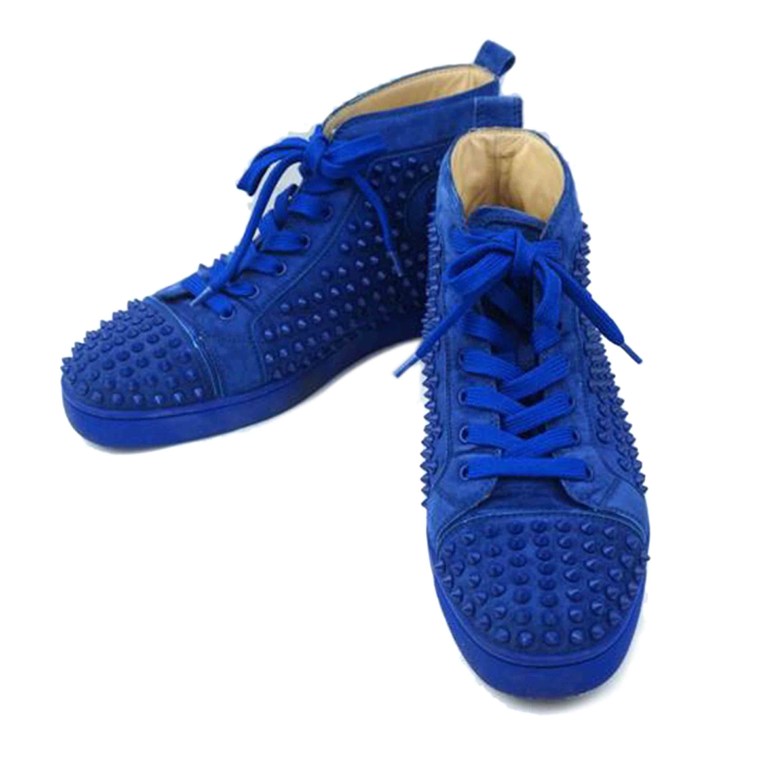 C．Louboutin クリスチャンルブタン/C．Louboutin　スニーカー／ブルー　28．0//Aランク/67