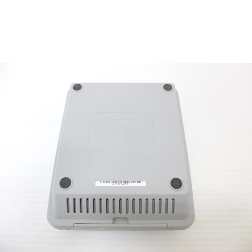 nintendo 任天堂/ニンテンドークラシックミニSFC本体/CLV-S-SHVF//SJE109125901/ABランク/88