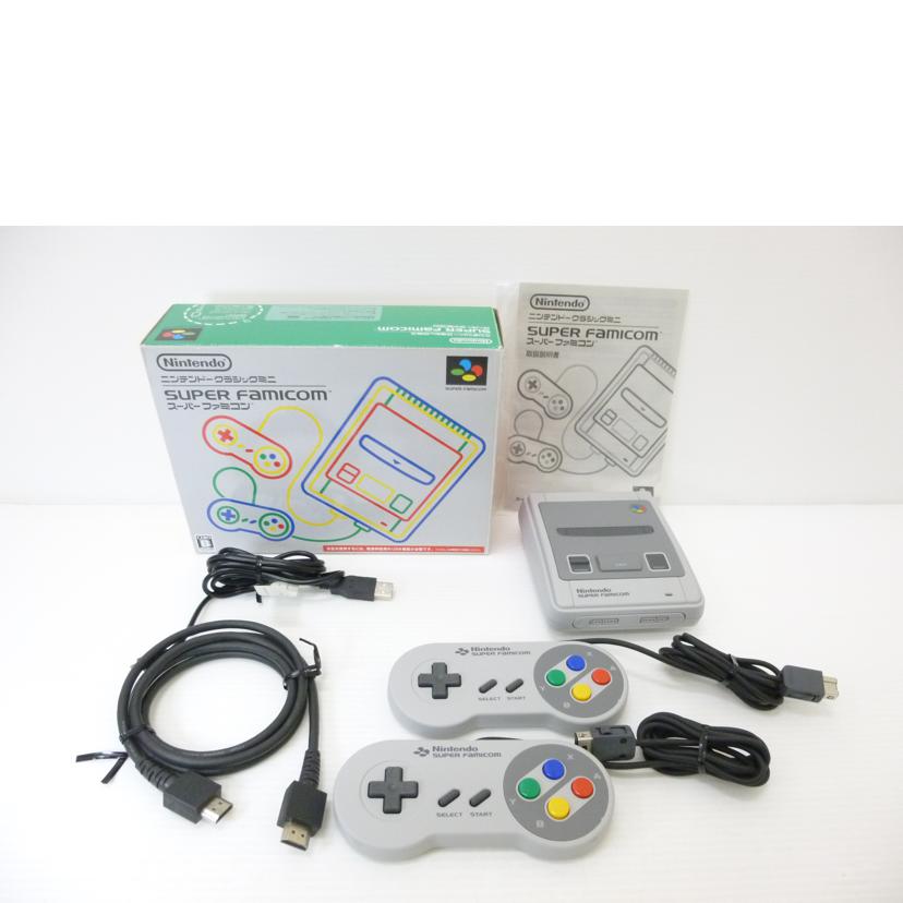 nintendo 任天堂/ニンテンドークラシックミニSFC本体/CLV-S-SHVF//SJE109125901/ABランク/88