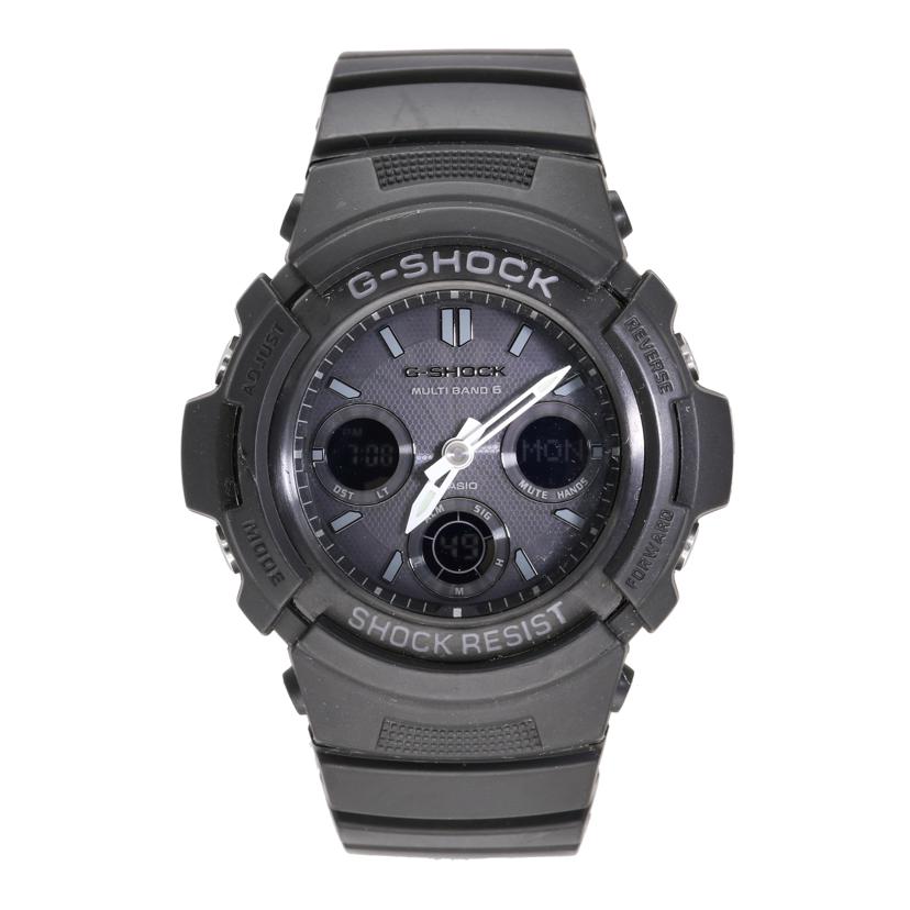 CASIO カシオ/G－SHOCK／デジアナウォッチ／電波ソーラー/AWG-100B-1A//103*****/Bランク/18