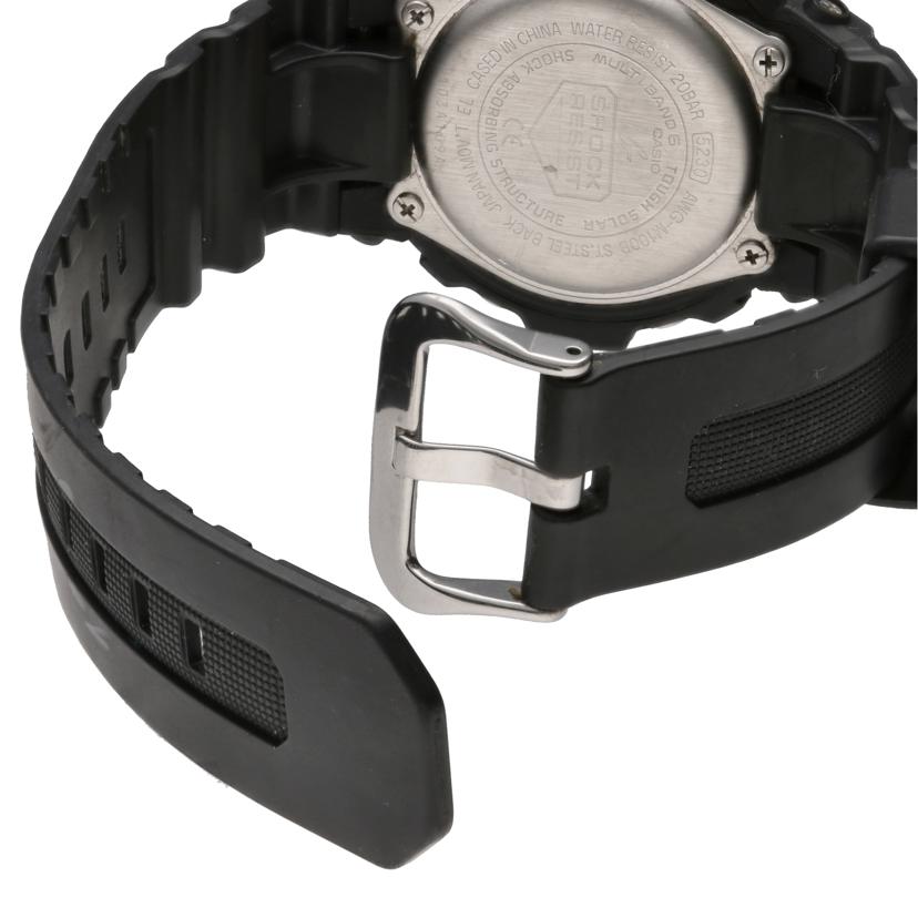 CASIO カシオ/G－SHOCK／デジアナウォッチ／電波ソーラー/AWG-100B-1A//103*****/Bランク/18