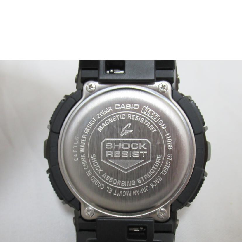 CASIO/G－SHOCK／メタルカバードシリーズ／アナデジ／クォーツ/GM-110BB//Aランク/63