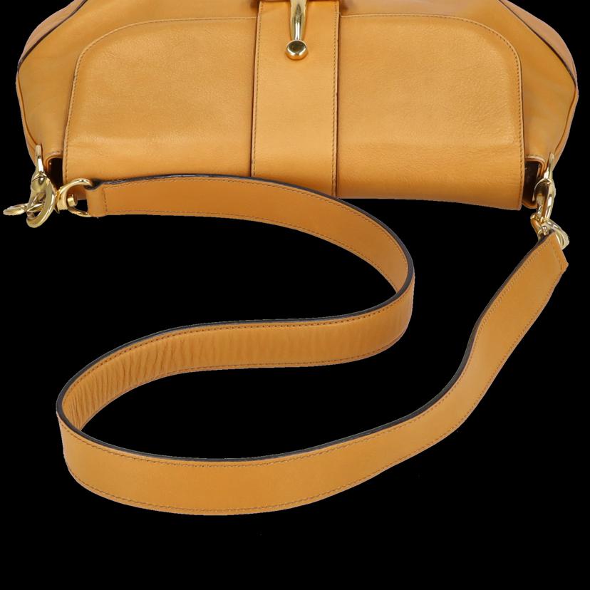 CELINE　 セリーヌ/ホースビットフラップレザーショルダー//M17**/ABランク/75