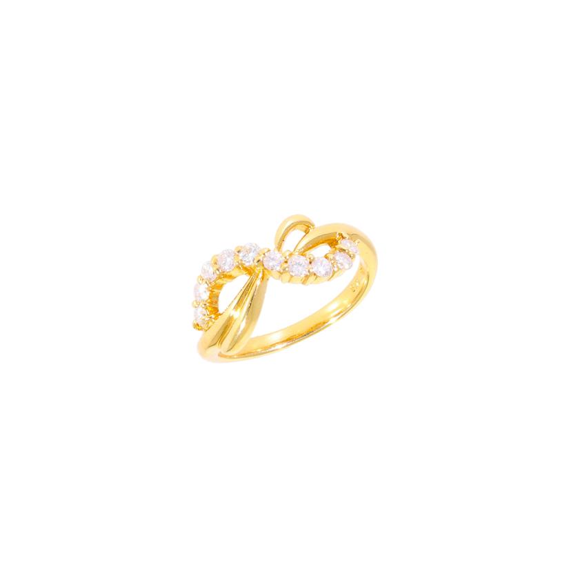 /　K18ダイヤリング0．31ct//Aランク/65