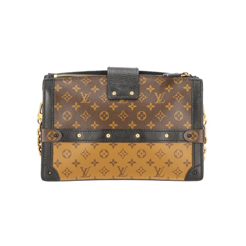 LV/トランククラッチ／モノグラム・リバース/M43596 //RFI*/Aランク/75