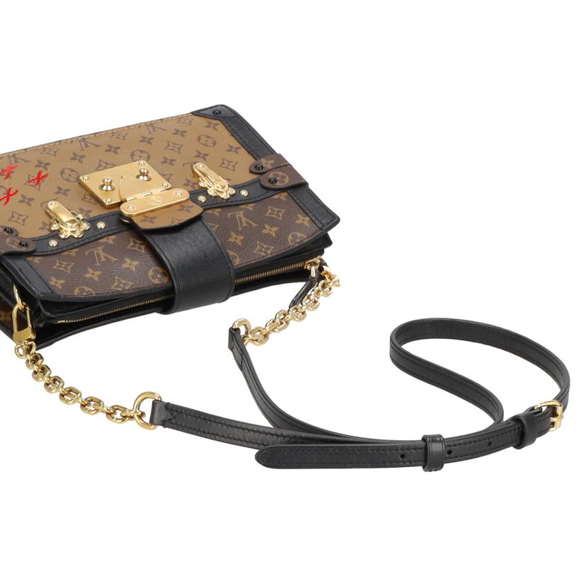LV/トランククラッチ／モノグラム・リバース/M43596 //RFI*/Aランク/75