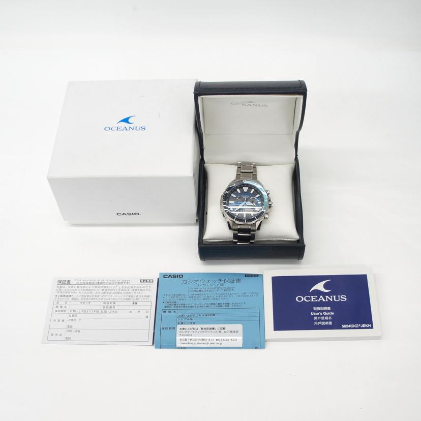 CASIO カシオ/オシアナス／電波ソーラー/OCW-P2000-1AJF//562*/ABランク/75