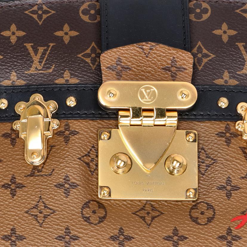 LV/トランククラッチ／モノグラム・リバース/M43596 //RFI*/Aランク/75