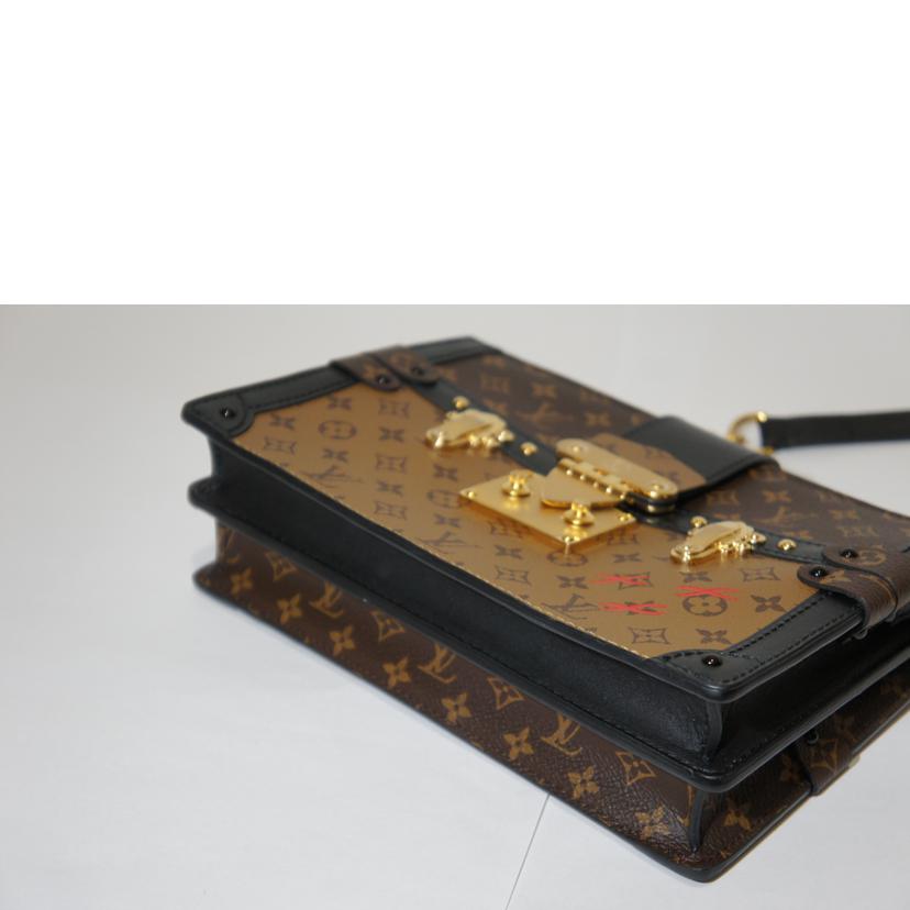 LOUIS　VUITTON ルイ・ヴィトン/トランククラッチ／モノグラムリバース/M43596//FL0***/Aランク/94