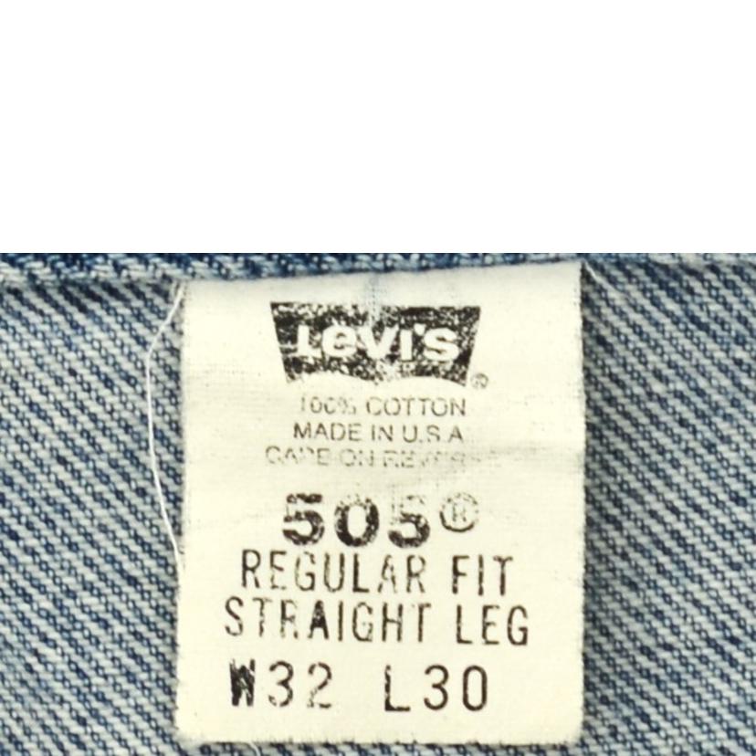 LEVI＇S リーバイス/デニムパンツ505//Bランク/75
