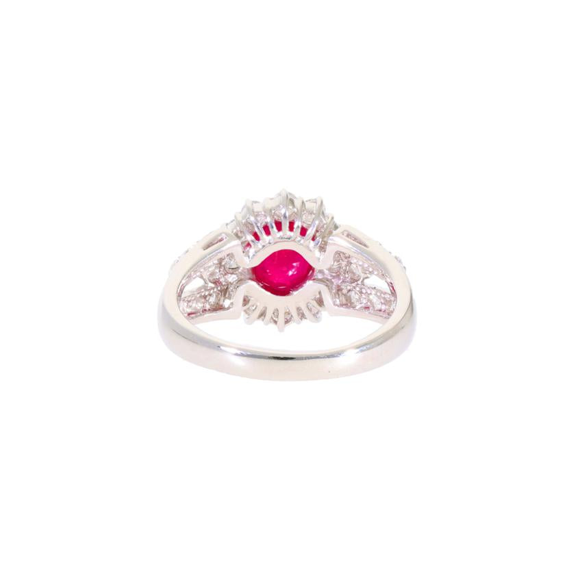 /　◎Pt900ルビーダイヤリング2．28／D0．78ct//Aランク/59