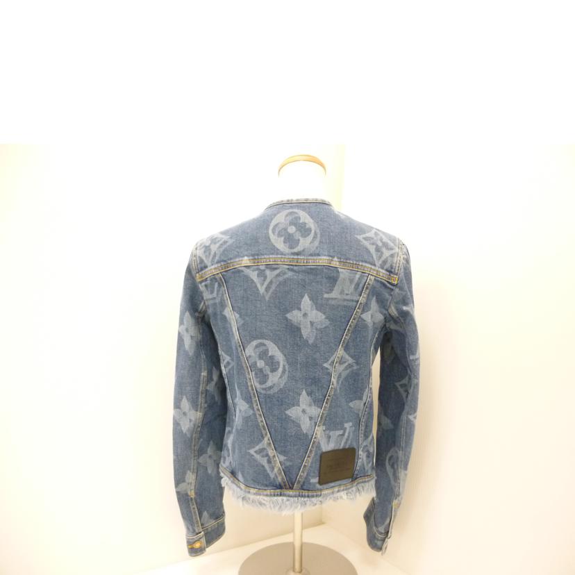 LV ルイヴィトン/◇ノーカラーロゴモノグラムデニムジャケット／36サイズ/RW211W ZPY FKJA06//Bランク/88