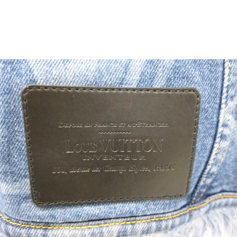 LV ルイヴィトン/◇ノーカラーロゴモノグラムデニムジャケット／36サイズ/RW211W ZPY FKJA06//Bランク/88