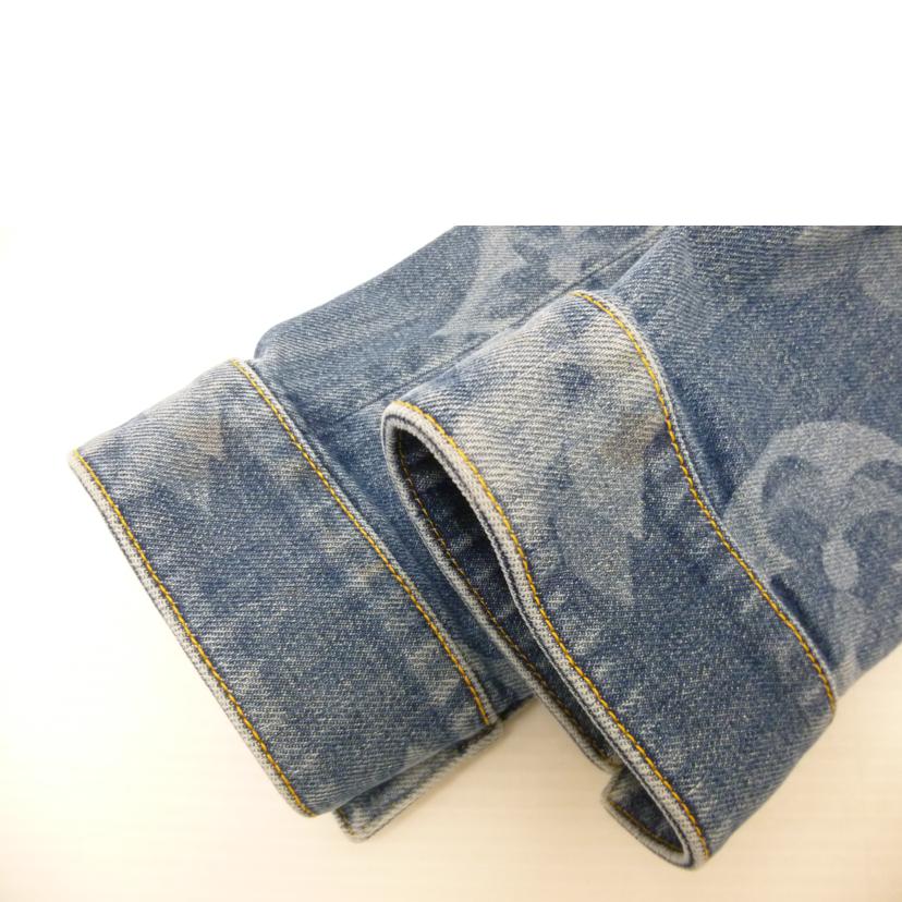 LV ルイヴィトン/◇ノーカラーロゴモノグラムデニムジャケット／36サイズ/RW211W ZPY FKJA06//Bランク/88