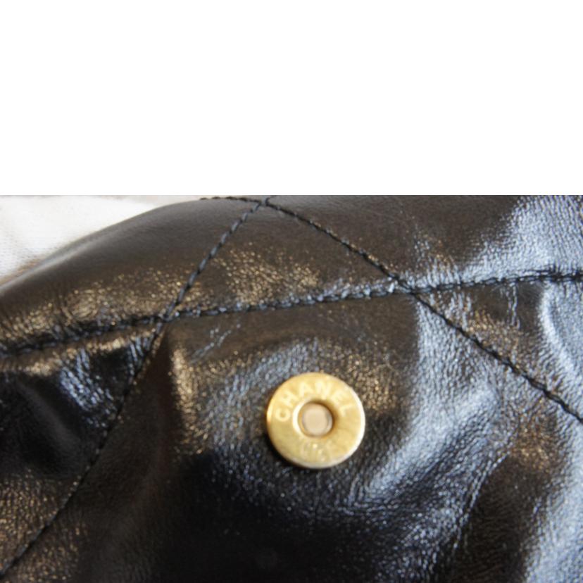 CHANEL シャネル/シャネル22／ブラックカーフチェーンバッグブラック/AS32610//J19*****/Aランク/92