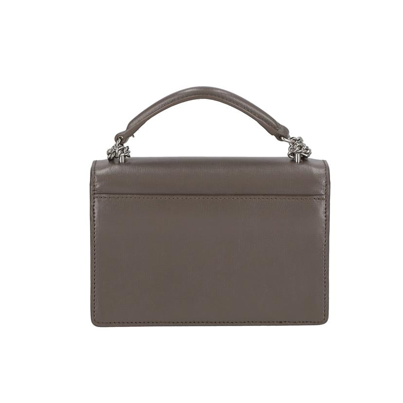 SAINT　LAURENT　 サンローラン/サンセット／チェーンウォレット／グレー/452157//091*/Aランク/18