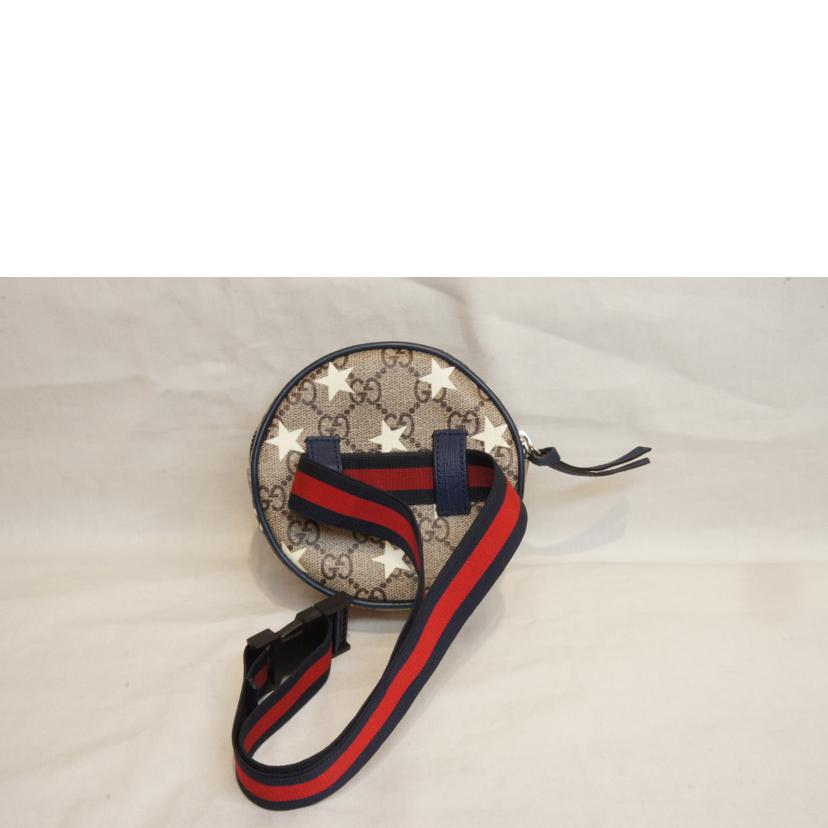 GUCCI グッチ/GGスプリームスターラウンドウエストポーチ/502330//526***/Aランク/92