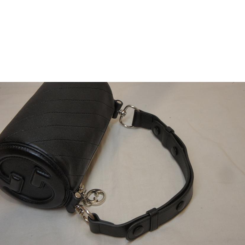 GUCCI グッチ/ブロンディミニショルダーレザーブラック/760170//525***/Aランク/92