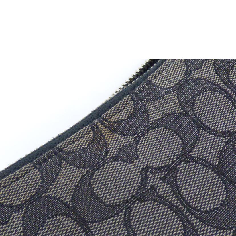 COACH ｺｰﾁ/シグネチャー／ショルダーバッグ／グレー／ブラック/F29959//D18**/ABランク/64