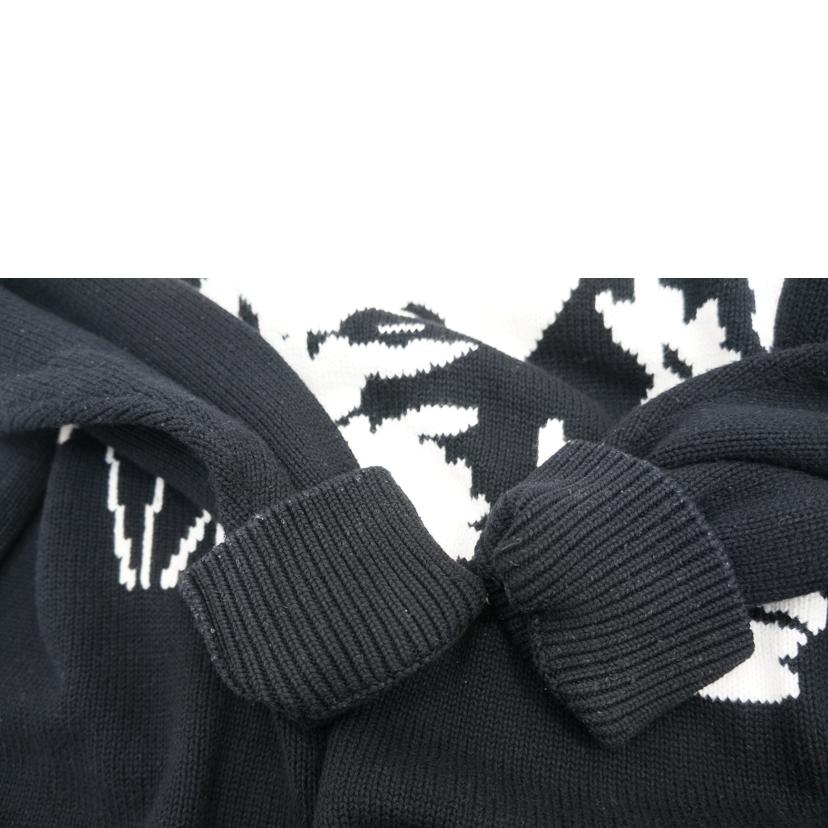 HYSTERIC　GLAMOUR ヒステリックグラマー/HYSTERIC　GLAMOUR　フラワーガール　ロゴニット　BK//Bランク/78