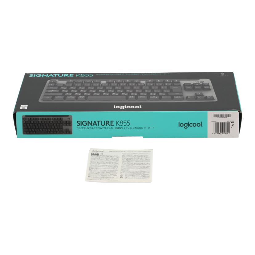Logicool ロジクール　/ワイヤレスキーボード/K855GR//2423GT206C09/Bランク/82