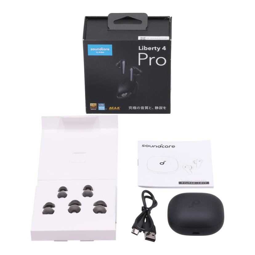 ANKER アンカー　/ワイヤレスイヤホン／Soundcore　Liberty　4　Pro/A3954N11//AE9L850E42202756/ABランク/75