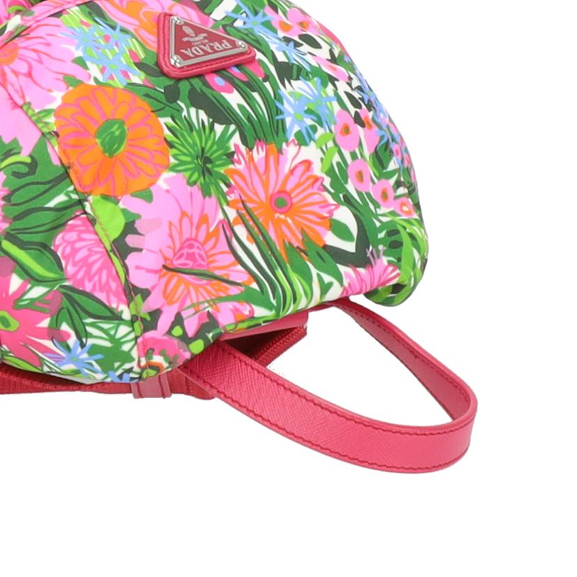 PRADA プラダ/ボタニカルバックパック/BZ0025//Aランク/91