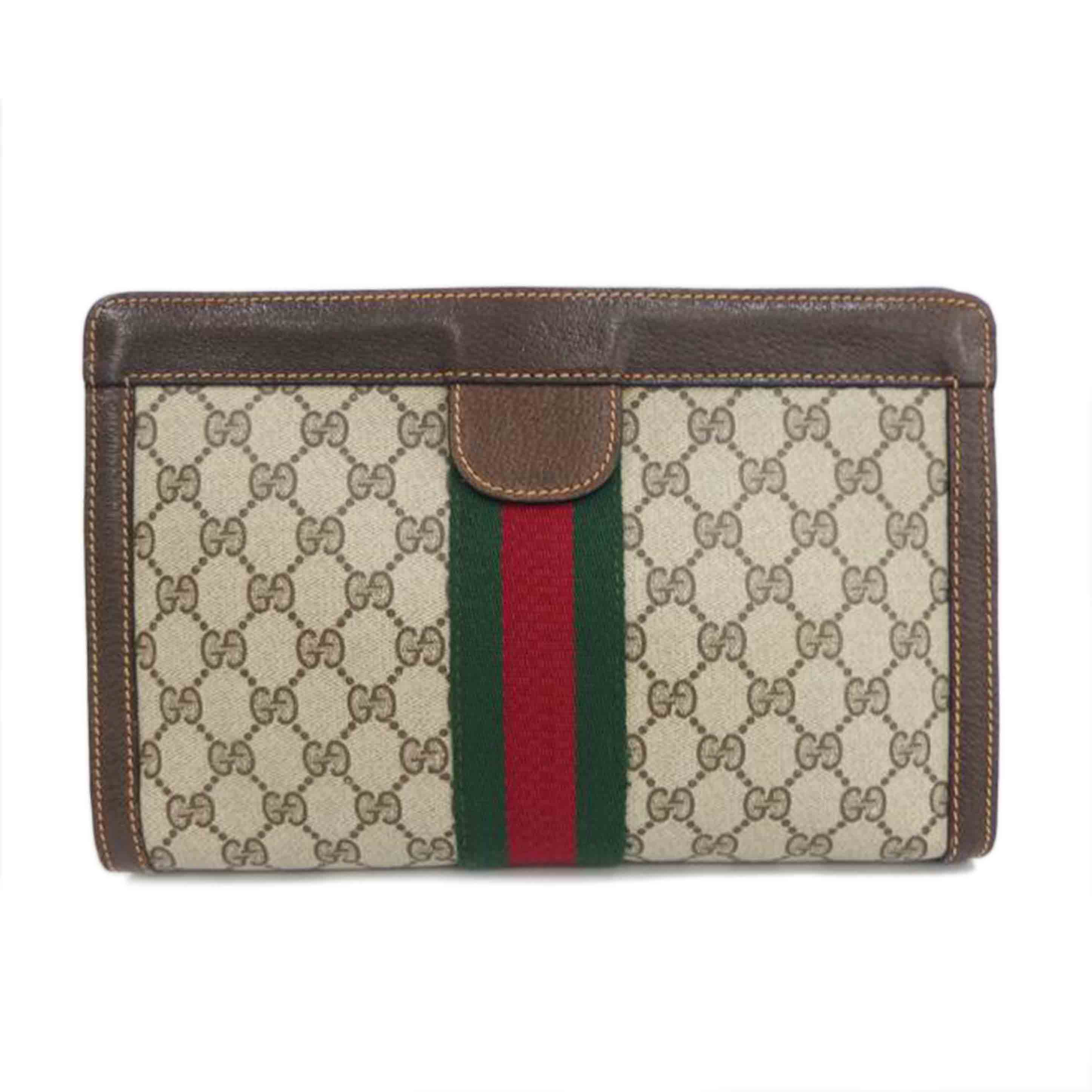 GUCCI ｸﾞｯﾁ/ビンテージシェリークラッチ//Bランク/82