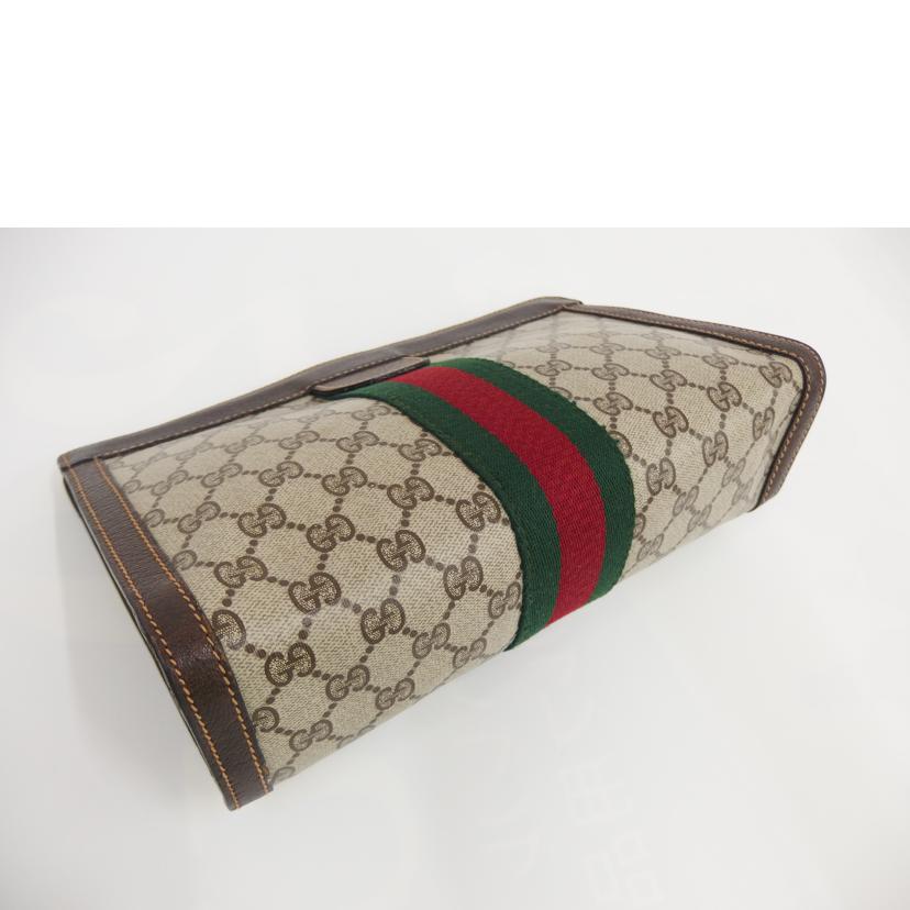 GUCCI ｸﾞｯﾁ/ビンテージシェリークラッチ//Bランク/82