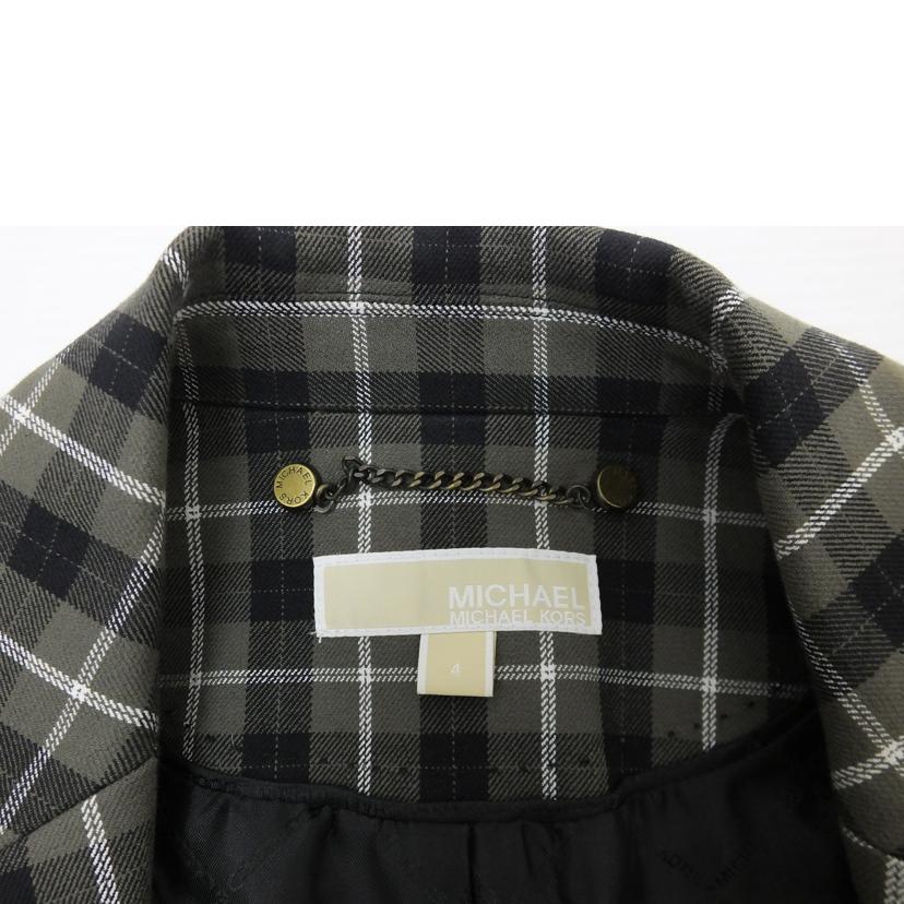 MICHAEL　KORS マイケルコース/チェック柄ダブルジャケット//ABランク/88