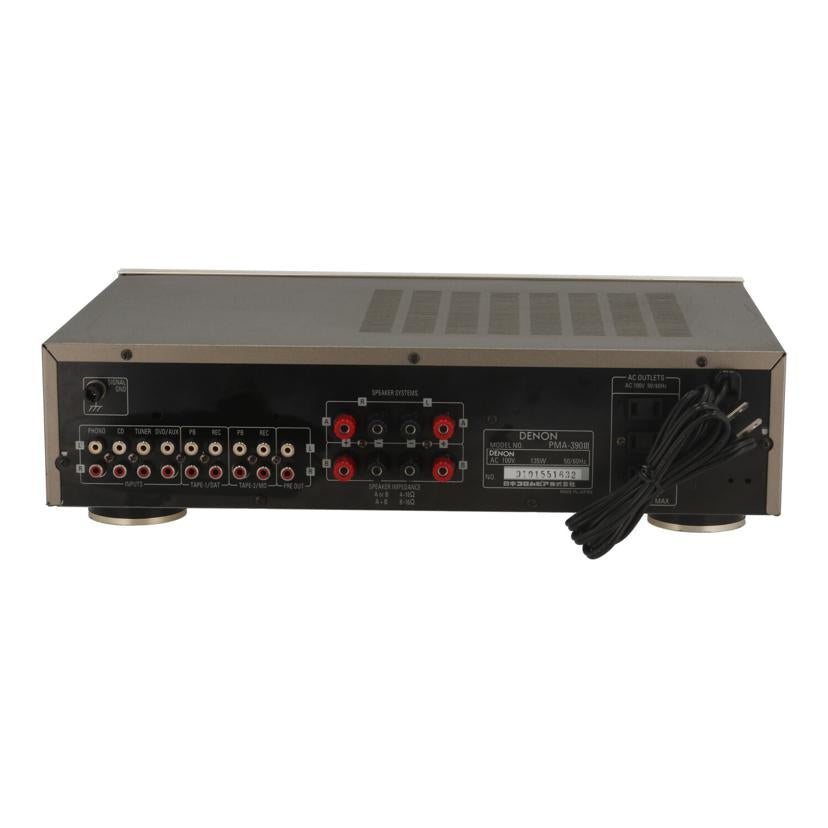 DENON デノン　/プリメインアンプ/PMA-390III//0101551632/Bランク/01