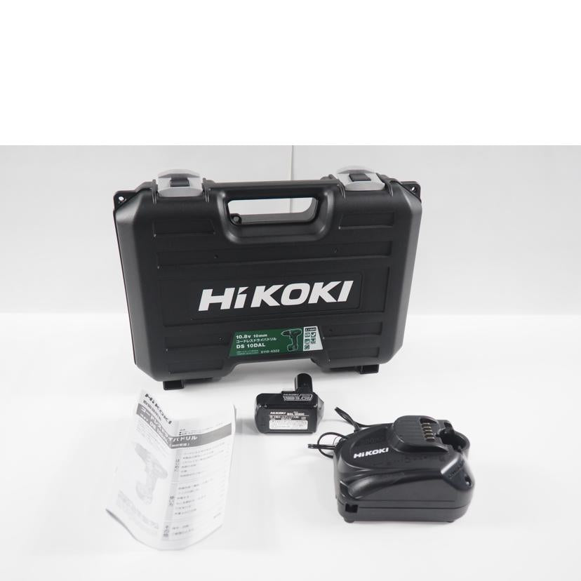 HIKOKI ハイコーキ/10．8V　コードレスドライバドリル/DS10DAL/BCL1030C/UCV10SL2//Aランク/79