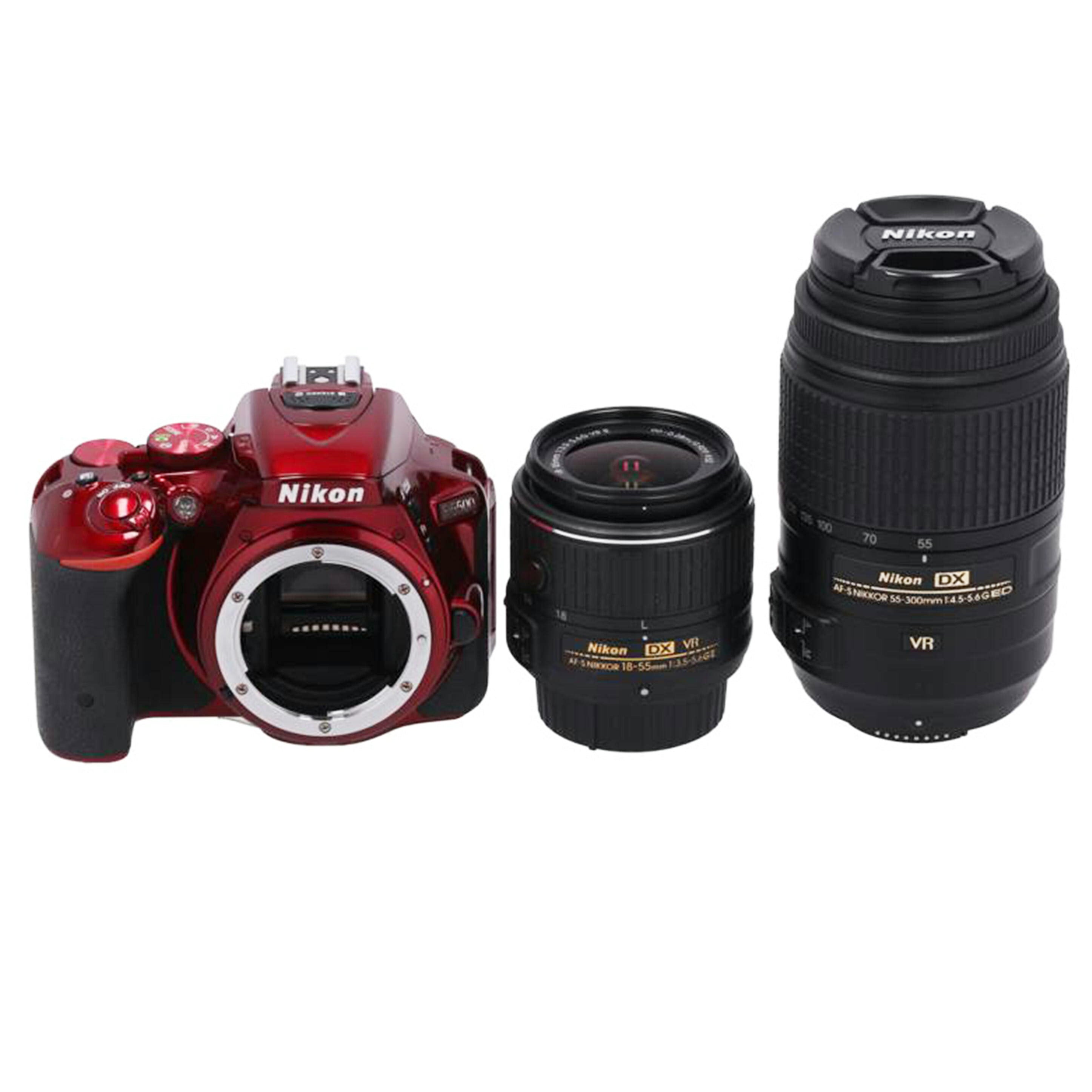 Nikon ニコン　/デジタル一眼　　ダブルズームキット/D5500  ﾀﾞﾌﾞﾙｽﾞｰﾑｷｯﾄ//2066783/Bランク/71