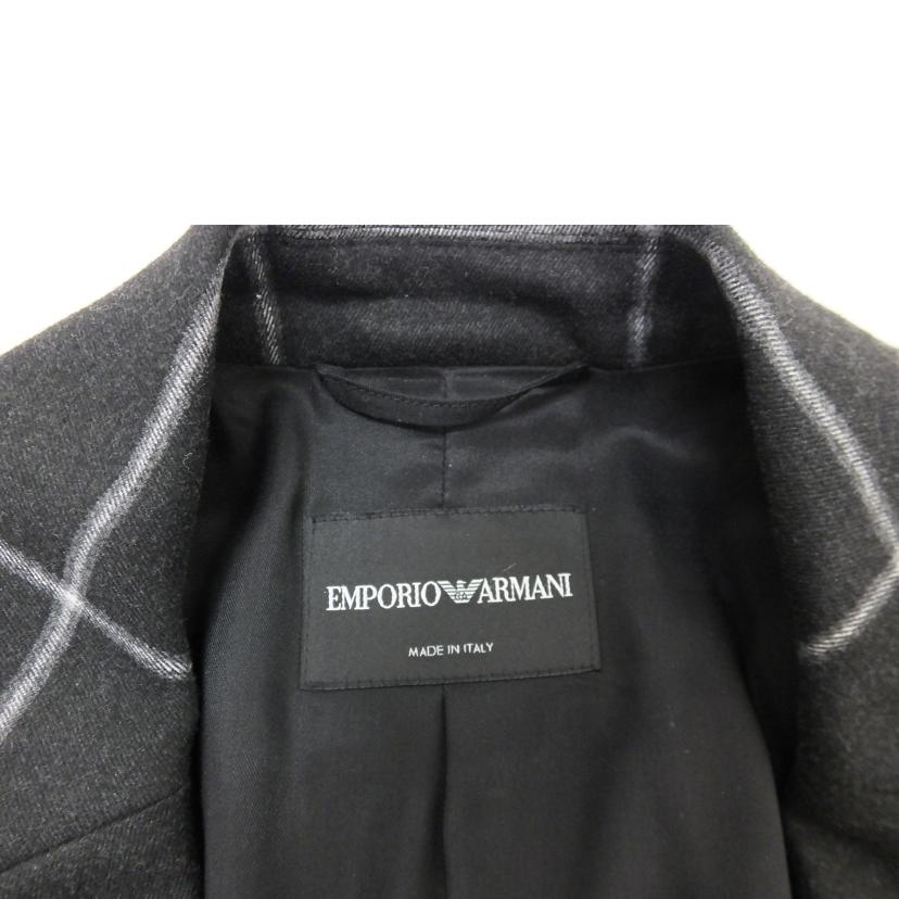 EMPORIO　ARMANI エンポーリオアルマーニ/チェック柄一つボタンジャケット//ABランク/88