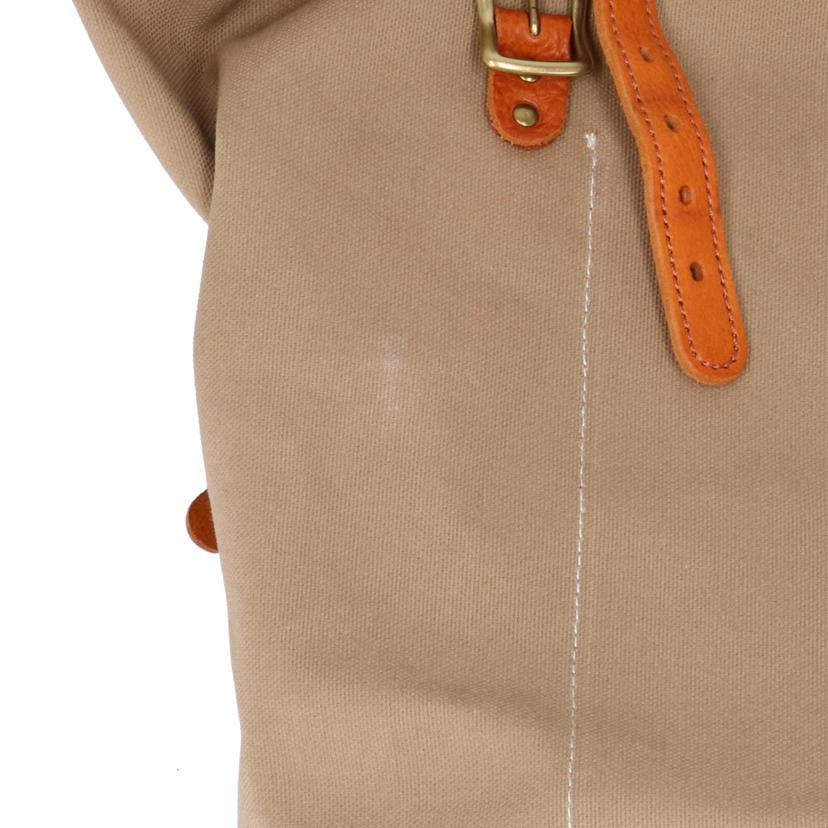 Butler Verner Sails バトラーバナーセイルズ/キャンバス×レザー/バックパック/リュック/ベージュ//ABランク/18