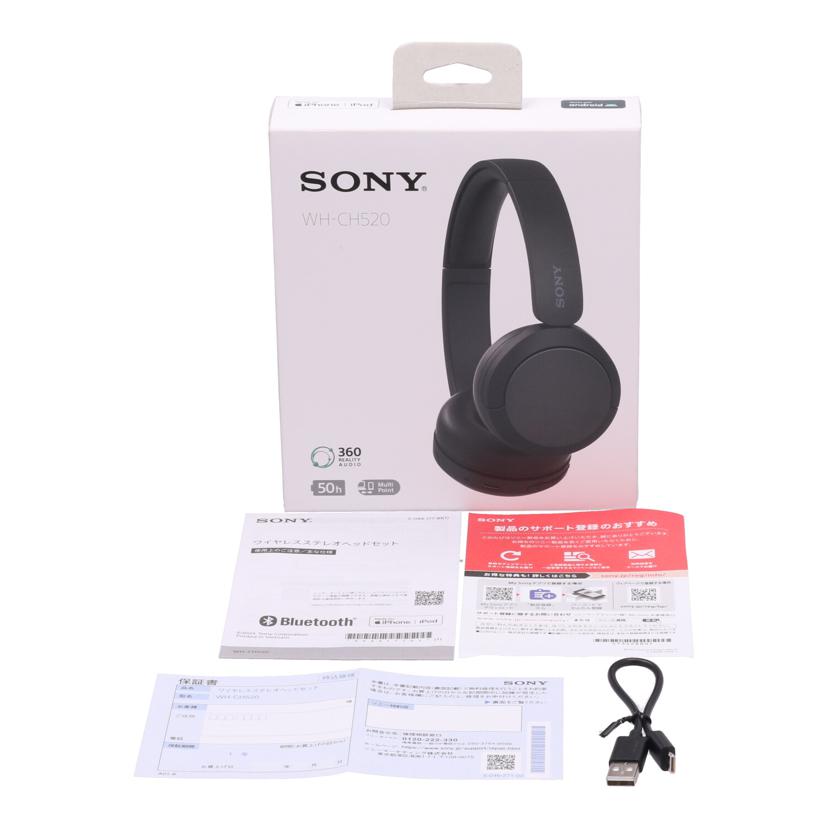SONY ソニー/ワイヤレスヘッドホン/WH-CH520//1104908/ABランク/71