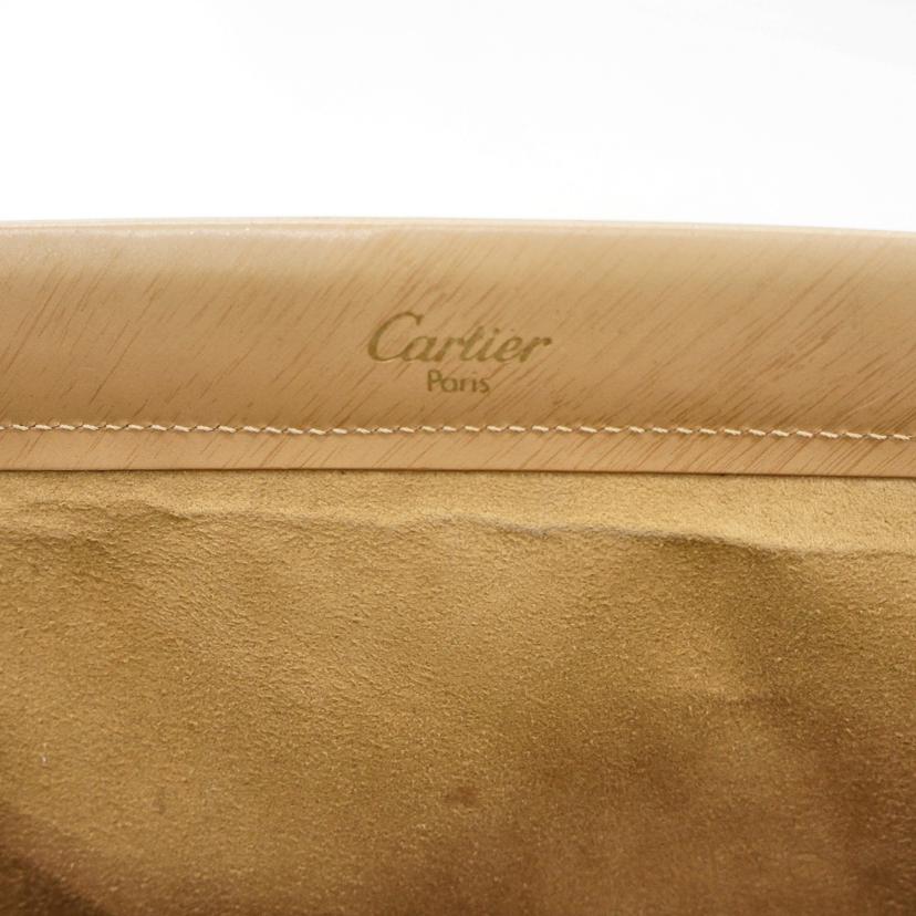 Cartier カルティエ/トリニティハンドバッグ／キャメル//ABランク/18