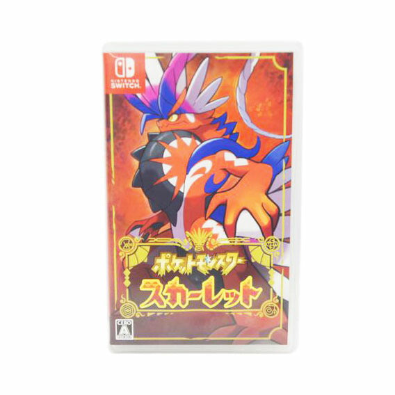 Nintendo 任天堂/ポケットモンスター　スカーレット／SWITCH//Bランク/05