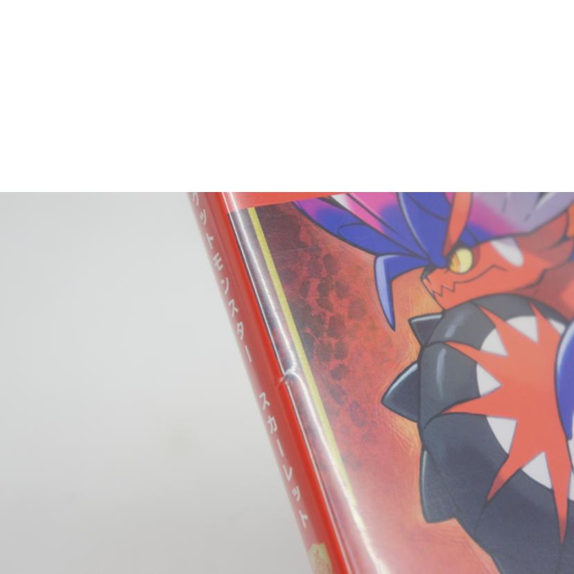 Nintendo 任天堂/ポケットモンスター　スカーレット／SWITCH//Bランク/05