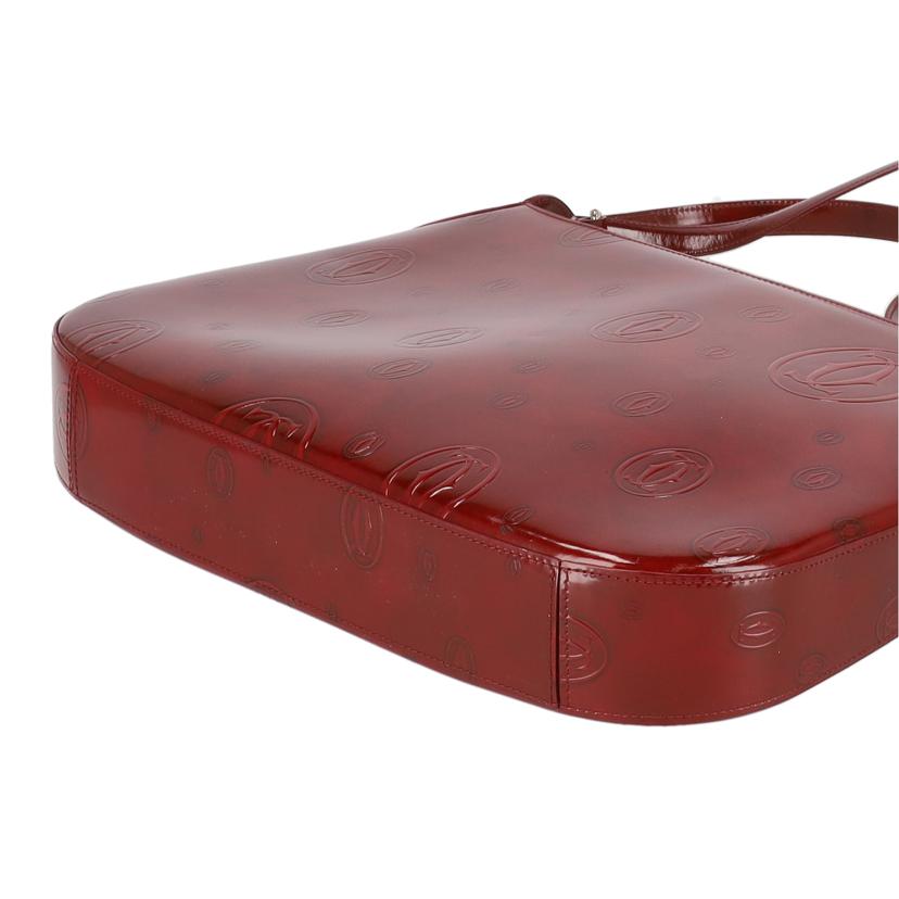 Cartier カルティエ/ハッピーバースデー／2WAYショルダーバッグ／ボルドー//Aランク/18