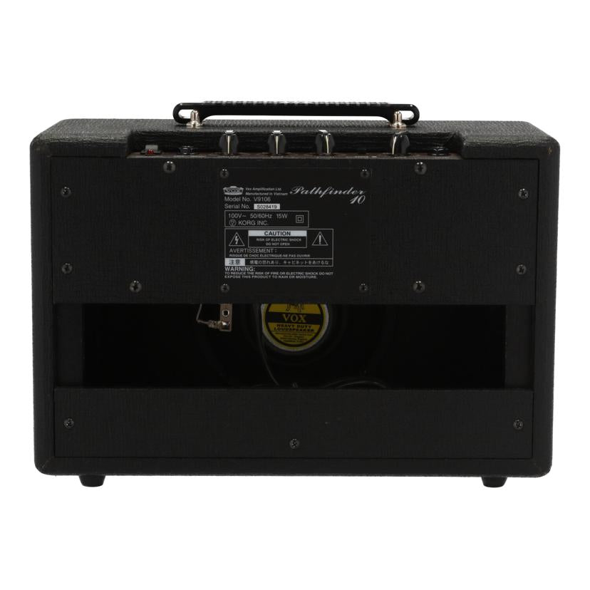 ＶＯＸ ヴォックス/ギターアンプ／Ｐａｔｈｆｉｎｄｅｒ　１０/V9106//S028419/Bランク/75