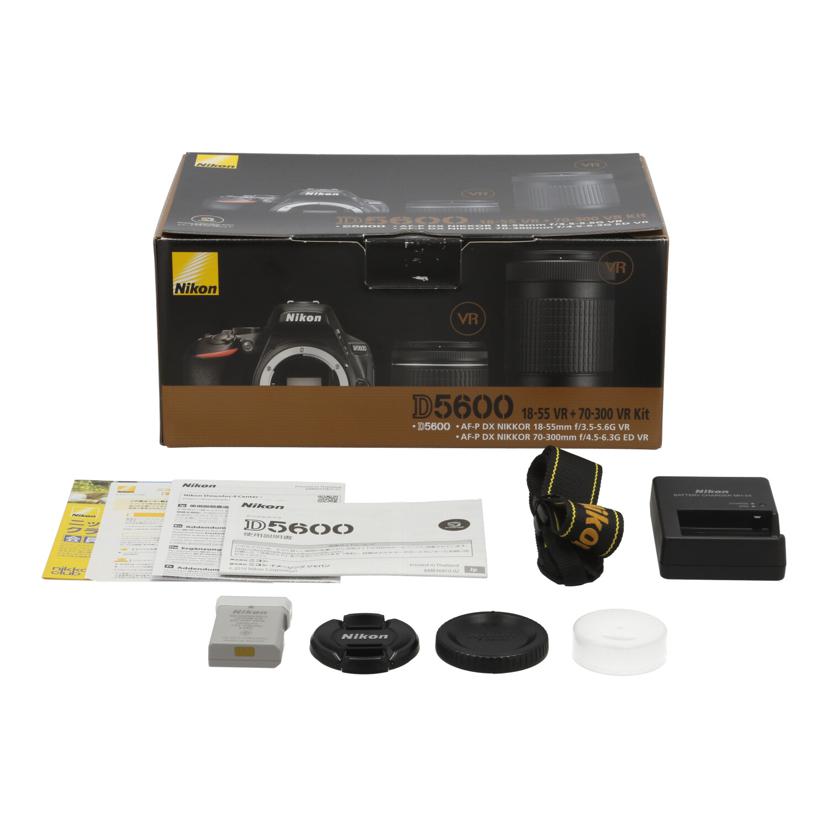 Nikon ニコン　/デジタル一眼　ダブルズームキット/D5600 ﾀﾞﾌﾞﾙｽﾞｰﾑｷｯﾄ//2127666/Bランク/85