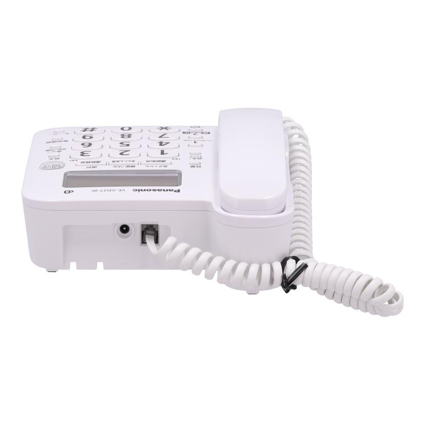 Panasonic パナソニック　/電話機／RU・RU・RU/VE-GD27//5EAFA092112/Bランク/65